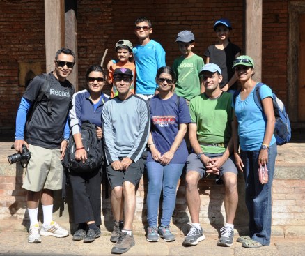 Top Row - Sumanth, Rijul, Sajjan, Janani. Bottom Row - Rabi, Charu, Ashwin Kaka, Chitra Kaki, Prakash, Nita