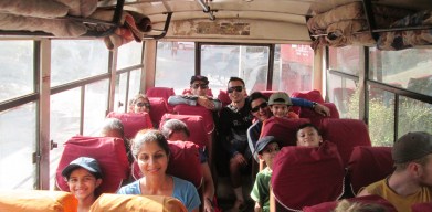 Ready for the journey back to the center of Kathmandu!
