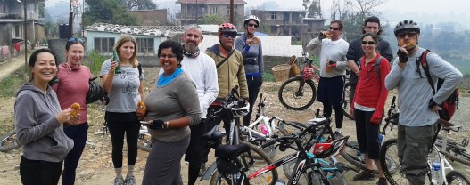 12 riders - we made a statement on the road!