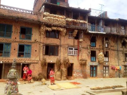 Simplicity and beauty of Nepal's villages - women, homes, harvests...