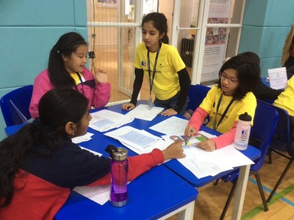 The race track activity had so many tasks! Our blue desk had turned white with dozens of papers!
